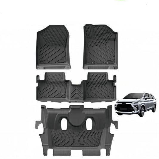 For Toyota AVANZA RHD Custom Waterproof Non-slipTPE car floor mats