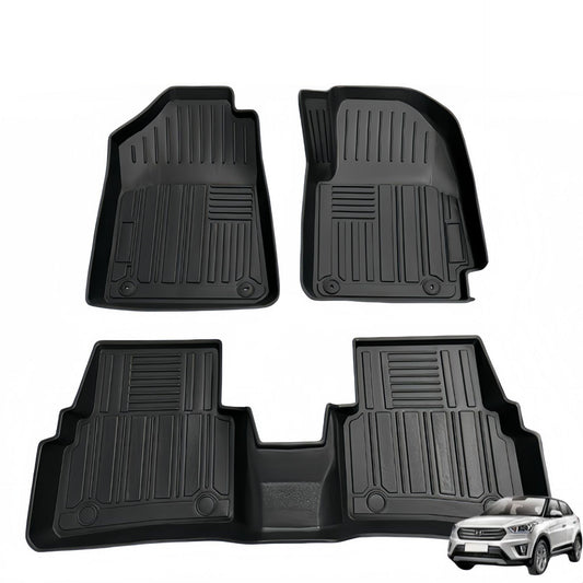 For 2022 Hyundai VENUE RHD Car 3D Carpet TPE Car Floor Mat