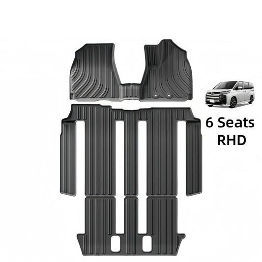 For 2014-2021 Toyota Voxy 80 Series RHD 3D TPE Non-slip car floor mats