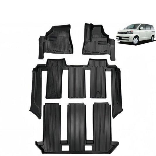 TPE Car Floor Mats For Toyota Noah Voxy90 Series Carpet Trunk Mats