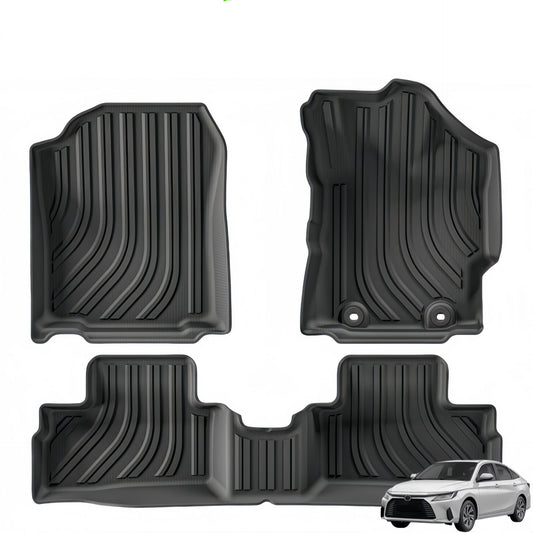For 2020-2024 Toyota YARIS Cross LHD/RHD TPE Car Floor Mat/Rear Trunk Mat