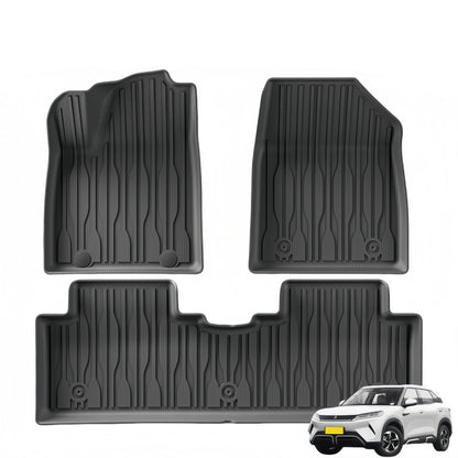 For 2024 BYD Yuan UP TPE Car Floor Mat Waterproof Trunk Mat