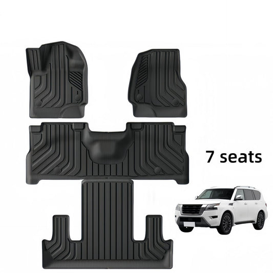 For 2018-2024 Ford Expedition Fuel TPE Car Floor Mat/Trunk Mat