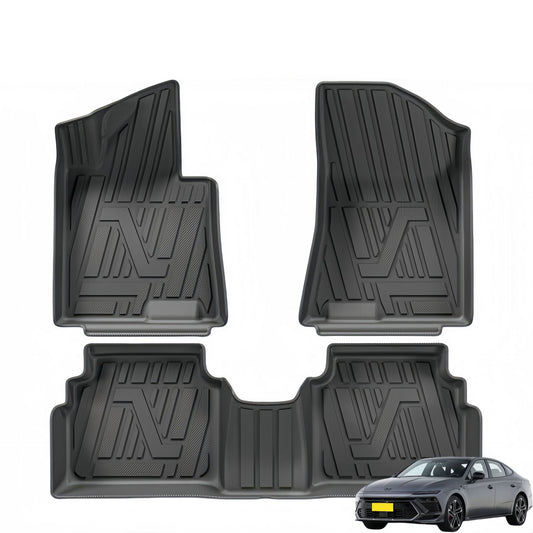 For 2024 Hyundai 11th Generation Sonata TPE Car Floor Mat/Trunk Mat